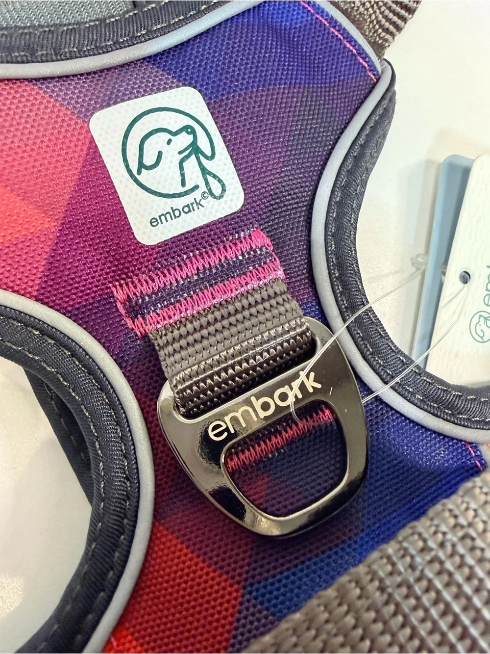 Embark “Aurora” Multicolor Gradient No-Pull Dog Harness - Medium